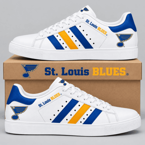 St. Louis Blues | NHL Stripe Low Top Sneakers TD