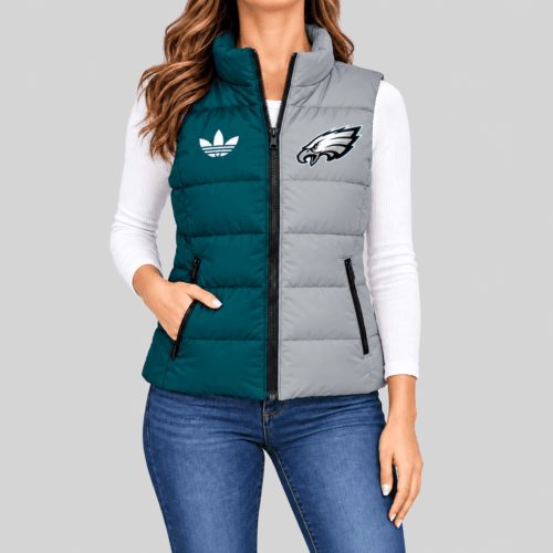 Philadelphia Eagles | NFL Split Color Puffer Vest TD