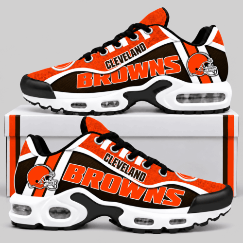 Cleveland Browns | NFL Bold Wordmark Air Cushion Sneakers TD