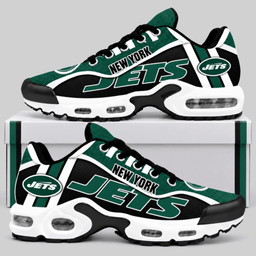 New York Jets | NFL Bold Wordmark Air Cushion Sneakers TD