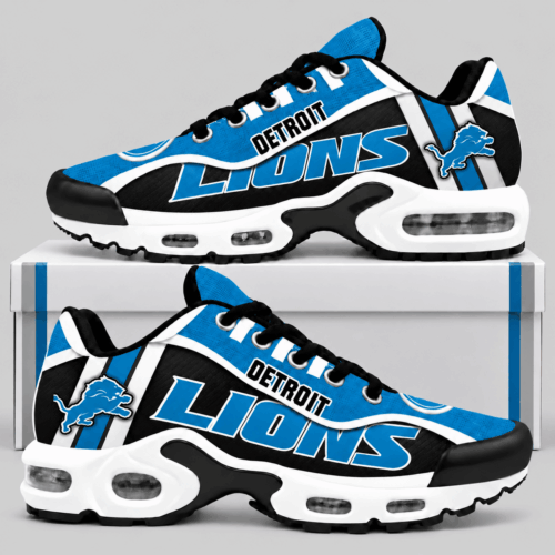 Detroit Lions | NFL Bold Wordmark Air Cushion Sneakers TD