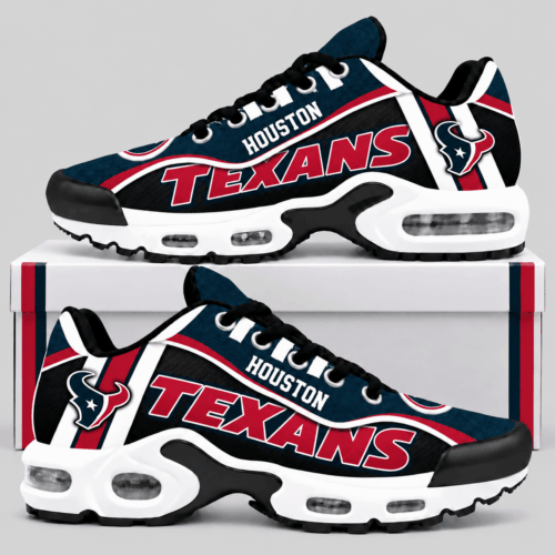 Houston Texans | NFL Bold Wordmark Air Cushion Sneakers TD