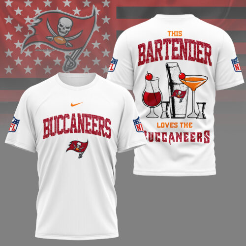 Tampa Bay Buccaneers | Premium NFL Bartender Fan 3D Shirt NY