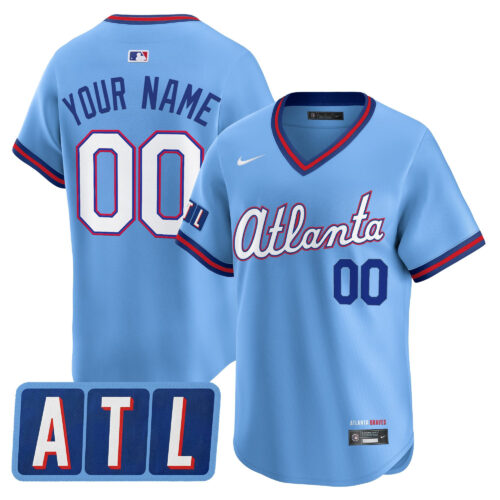 Atlanta Braves 2026 City Connect Vapor Premier Limited Custom Jersey - All Stitched