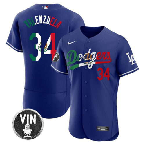 Men's Los Angeles Dodgers Mexico Special Jersey - All Stitched