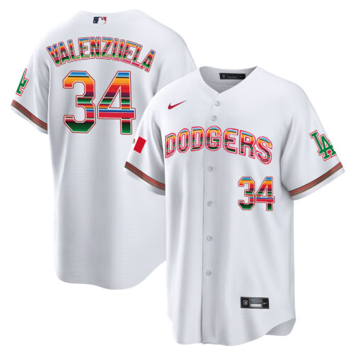 Men's Los Angeles Dodgers Mexico Cool Base Limited Jersey V3 - All Stitched