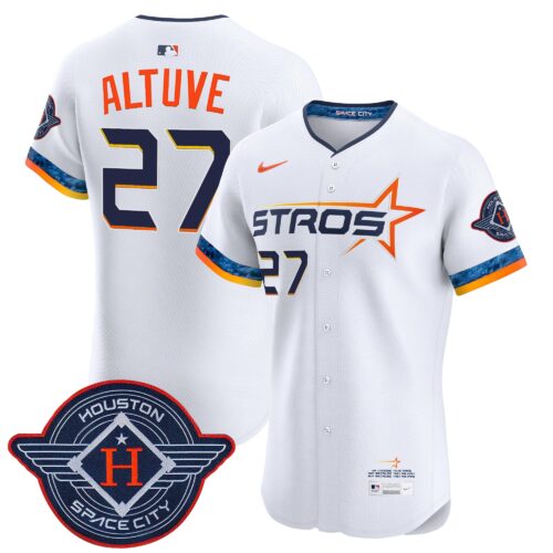Men's Houston Astros 2025 City Connect Vapor Premier Elite Jersey - All Stitched