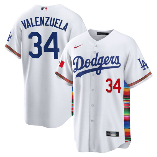 Men's Los Angeles Dodgers Mexico Cool Base Limited Jersey V2 - All Stitched