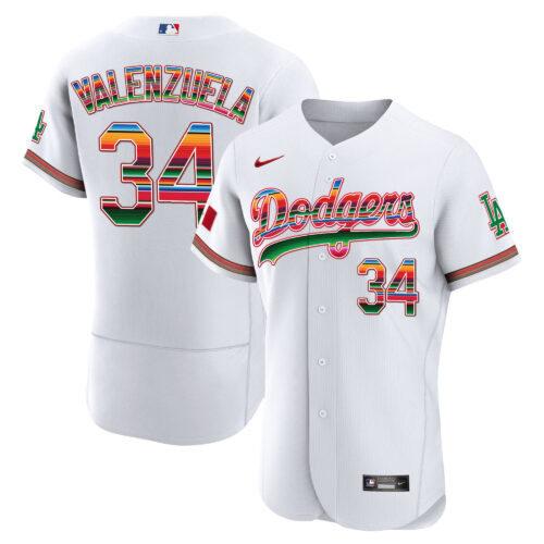 Men's Los Angeles Dodgers Mexico Flex Base Limited Jersey - All Stitched