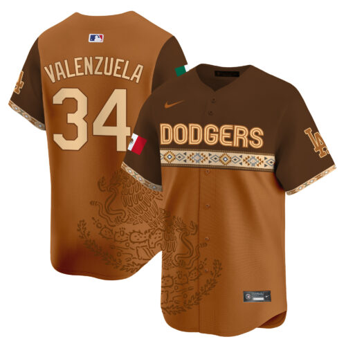 Men's Los Angeles Dodgers Mexico Vapor Premier Limited Jersey V3 - Printed