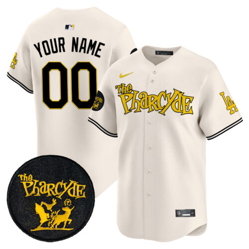 Los Angeles Dodgers The Pharcyde Vapor Premier Limited Custom Jersey - All Stitched