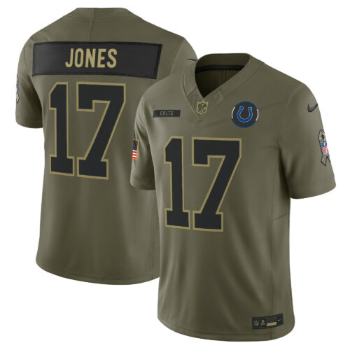 Indianapolis Colts 2025 Salute to Service Vapor Limited Jersey - All Stitched