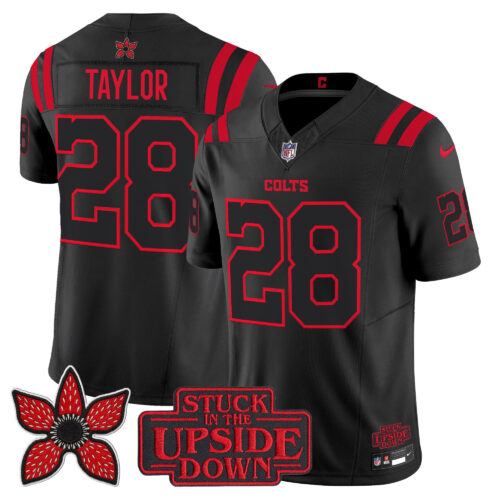 Indianapolis Colts 'Stranger Things Edition' Vapor Limited Jersey - All Stitched