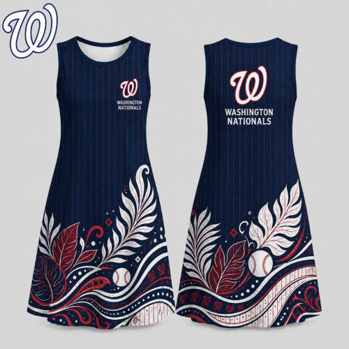Washington Nationals | Premium MLB Floral Dress TD