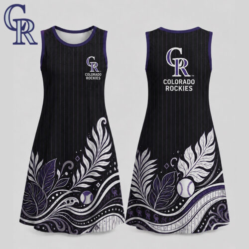 Colorado Rockies | Premium MLB Floral Dress TD