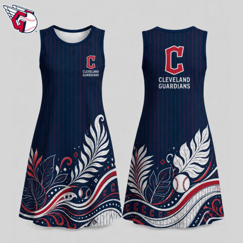 Cleveland Guardians | Premium MLB Floral Dress TD