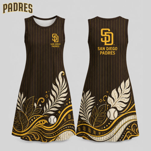 San Diego Padres | Premium MLB Floral Dress TD