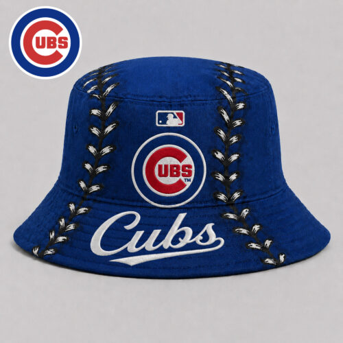 Chicago Cubs | Premium MLB Baseball Stitch Bucket Hat TD