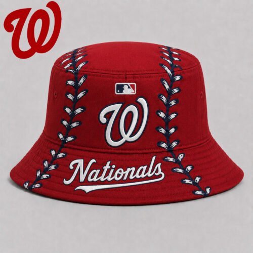 Washington Nationals | Premium MLB Baseball Stitch Bucket Hat TD