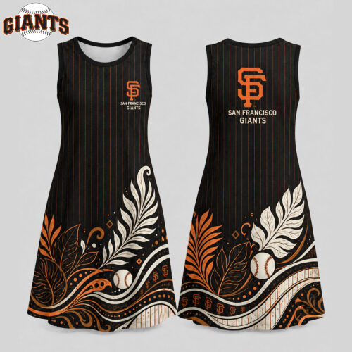 San Francisco Giants | Premium MLB Floral Dress TD