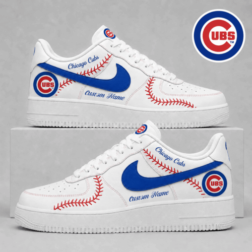 Chicago Cubs | Premium MLB Baseball Stitch AF1 Shoes TD
