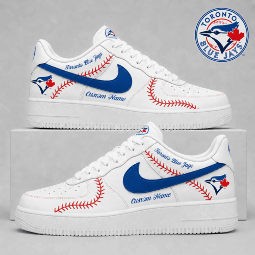 Toronto Blue Jays | Premium MLB Baseball Stitch AF1 Shoes TD