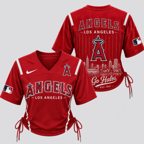 Los Angeles Angels | Premium MLB Fan Pride Women Lace-Up Jersey