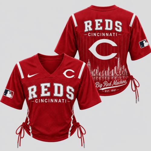 Cincinnati Reds | Premium MLB Fan Pride Women Lace-Up Jersey