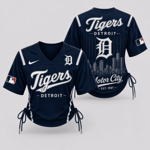 Detroit Tigers | Premium MLB Fan Pride Women Lace-Up Jersey