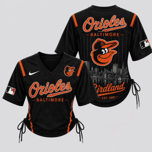 Baltimore Orioles | Premium MLB Fan Pride Women Lace-Up Jersey