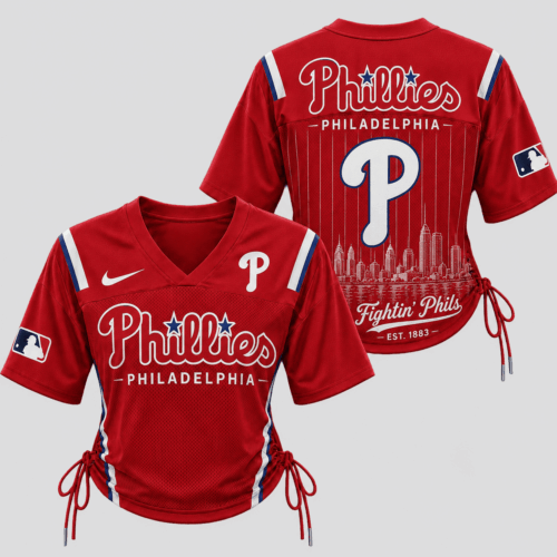 Philadelphia Phillies | Premium MLB Fan Pride Women Lace-Up Jersey