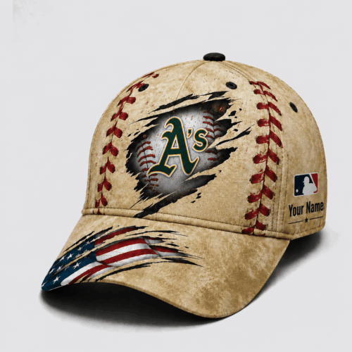 Athletics | Premium MLB Patriot Stitch Baseball Cap