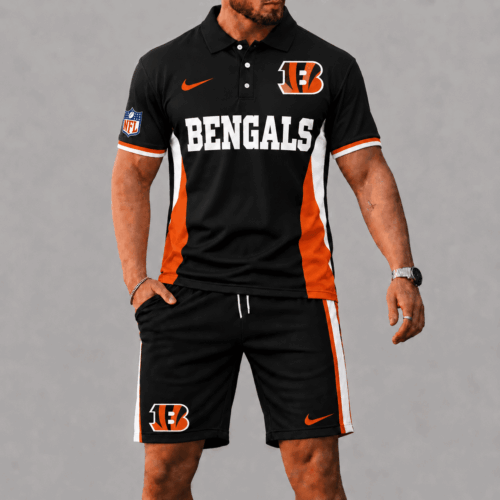 Cincinnati Bengals | Premium NFL Limited Edition Polo & Shorts Set NDN
