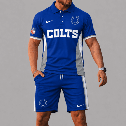 Indianapolis Colts | Premium NFL Limited Edition Polo & Shorts Set NDN