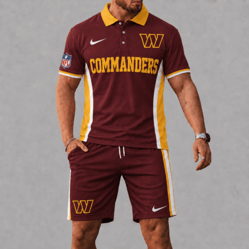 Washington Commanders | Premium NFL Limited Edition Polo & Shorts Set NDN