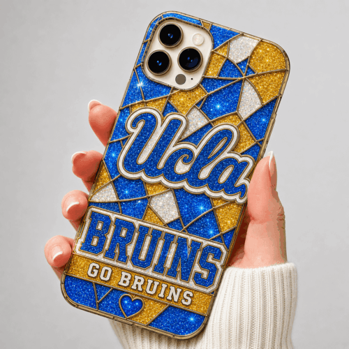 UCLA Bruins | Premium NCAA Glitter Mosaic Mascot Phone Case