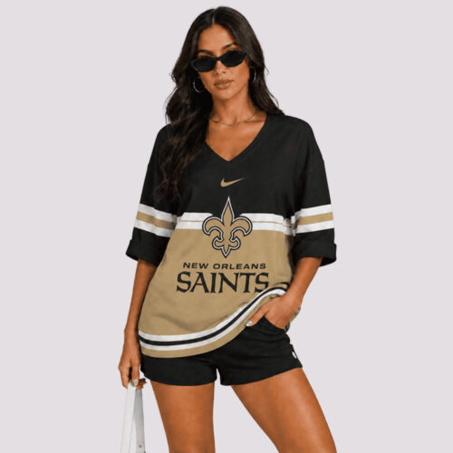 New Orleans Saints | Premium NFL V-neck Long Sleeve Shirt