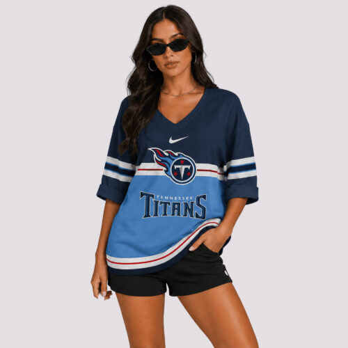 Tennessee Titans | Premium NFL V-neck Long Sleeve Shirt