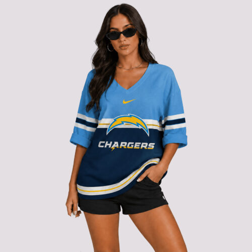 Los Angeles Chargers | Premium NFL V-neck Long Sleeve Shirt