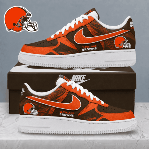 Cleveland Browns | Premium NFL Stadium Talon Line AF1 Shoes NTD